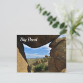 Rock Formations, Big Bend National Park, TX Briefkaart (Staand voorkant)