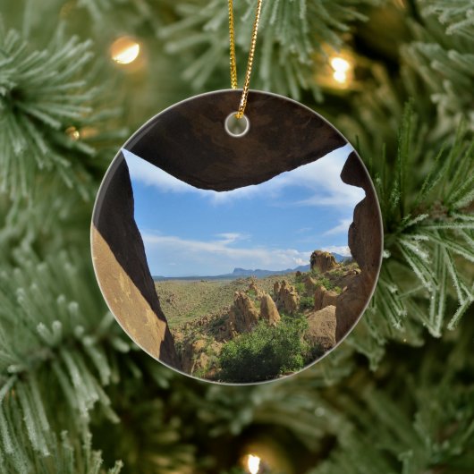 Rock Formations, Big Bend National Park, TX Keramisch Ornament (Boom)