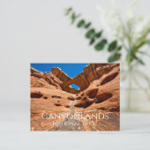 Rock Formations, Canyonlands National Park, Utah Briefkaart (Staand voorkant)