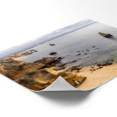 Rock formations in Algarve Poster (Hoek)