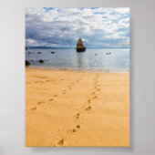 Rock formations in Algarve Poster (Voorkant)