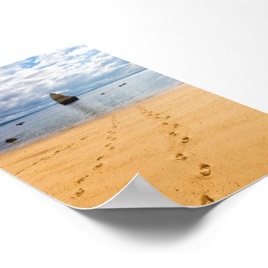 Rock formations in Algarve Poster (Hoek)