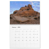 "Rock Formations of Joshua Tree National Park" Kalender (Feb 2026)