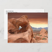 Rock Formations, Valley of Fire State Park, Nevada Briefkaart (Voorkant / Achterkant)