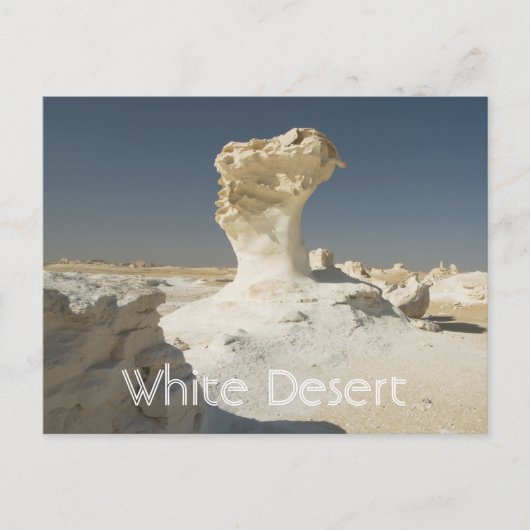 Rock Formations, White Desert, Farafra, Egypte Briefkaart (Voorkant)