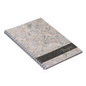 Rock Fotogeologie Textuur elke tekst Notitieboek (Rechterzijde)