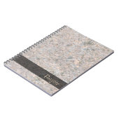 Rock Fotogeologie Textuur elke tekst Notitieboek (Linkerzijde)