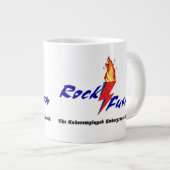 Rock Fusion Coffee-Mok Grote Koffiekop (Voorkant rechts)
