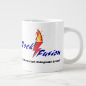 Rock Fusion Coffee-Mok Grote Koffiekop (Rechts)