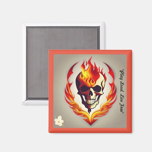 Rock Fusion Festival Magneet (Voorkant / Achterkant)