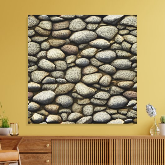 Rock Garden Canvas Afdruk (Insitu (Woonkamer))