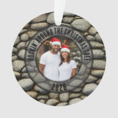 Rock Garden "Rockin' Around the Christmas Tree" Ornament (voorkant)