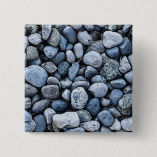 Rock Garden Vierkante Button 5,1 Cm