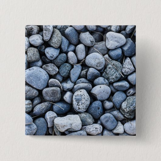 Rock Garden Vierkante Button 5,1 Cm (Voorkant)