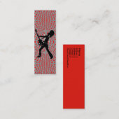 Rock-gassen - Skinny Card Mini Visitekaartje (Voorkant / Achterkant)