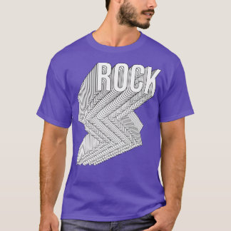 rock geometrisch t-shirt