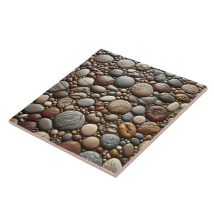 Rock getextureerde Tegel Art Design Tegeltje