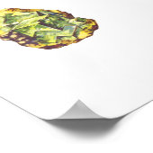 Rock Girl Funny  Rock & Crystal Poster (Hoek)