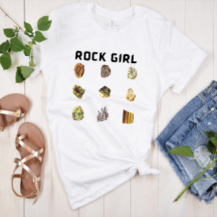 Rock Girl Funny Rock & Crystal T-shirt
