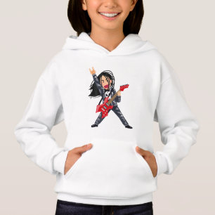 Rock Girl Gitariste –Cool Muziek Liefhebber Girl T