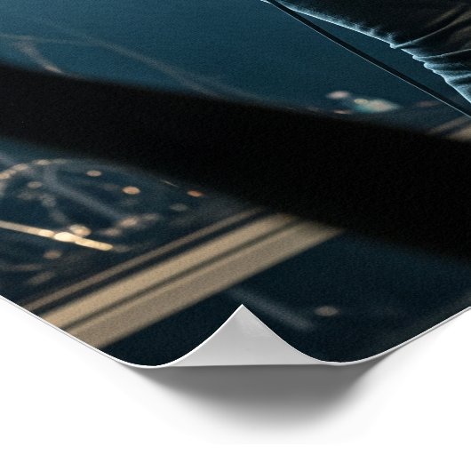 Rock gitaar solo poster (Hoek)