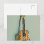 Rock gitaarspeler briefkaart (Voorkant / Achterkant)