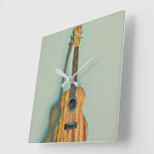 Rock-gitaarspeler Vierkante Klok (Hoek)