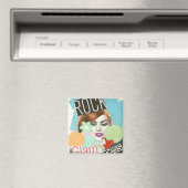 Rock Glam Love & Happiness Magnet (Insitu (Vaatwasser))