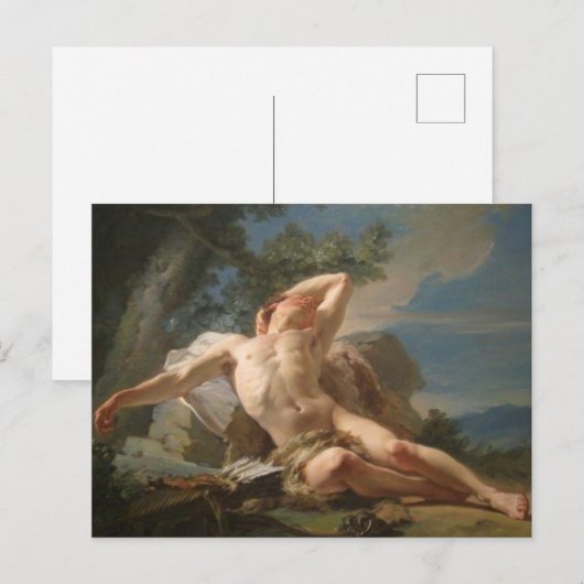 Rock God Briefkaart (Voorkant / Achterkant)