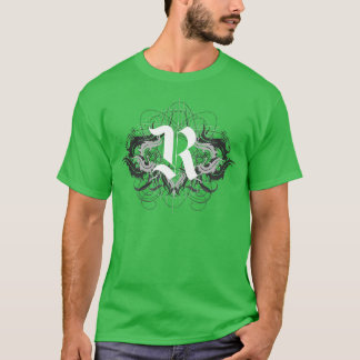 Rock gothic letter t-shirt