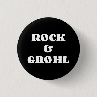 Rock & Grohl Ronde Button 3,2 Cm