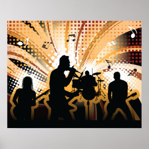 Rock Group Poster