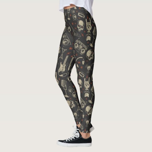 Rock/Grunge/Punk/Metal Music Leggings (Links)