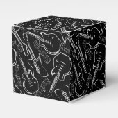 Rock guitar bedankdoosjes (Voorkant Zijde)