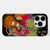 Rock Guitar Grunge Case-Mate iPhone Case (Achterkant (horizontaal))
