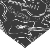 Rock guitar korte tafelloper (Hoek)