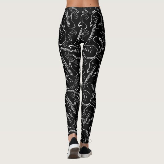 Rock guitar leggings (Achterkant)