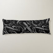 Rock guitar lichaamskussen (Achterkant)