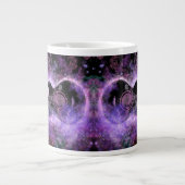 Rock Guitar Mug Purple - Painting Grote Koffiekop (Voorkant)