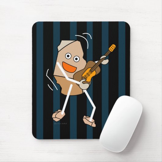 Rock Guitar Muismat (Met muis)