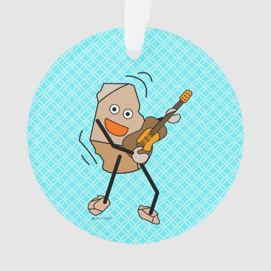 Rock Guitar Ornament (voorkant)