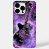 Rock Guitar Paars I Love Music Case-Mate iPhone Case (Achterkant)