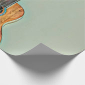 Rock guitar player cadeaupapier (Hoek)