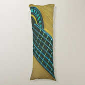 Rock guitar player lichaamskussen (Voorkant Verticaal)