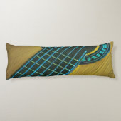 Rock guitar player lichaamskussen (Achterkant)