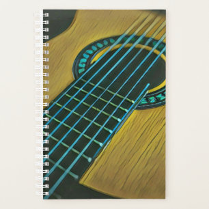 Rock guitar player planner