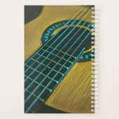 Rock guitar player planner (Achterkant)