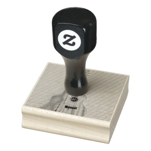 Rock guitar player rubberstempel (Stempel)