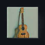 Rock guitar player vierkante button 5,1 cm<br><div class="desc">This vintage guitar artwork is suite for guitar players who love playing guitar. it can be given as a gift for a boyfriend,  girlfriend,  or dad on a birthday,  father's day,  or valentine's day. The retro design features gintage Rock guitar player</div>