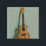 Rock guitar player vierkante button 5,1 cm<br><div class="desc">This vintage guitar artwork is suite for guitar players who love playing guitar. it can be given as a gift for a boyfriend,  girlfriend,  or dad on a birthday,  father's day,  or valentine's day. The retro design features gintage Rock guitar player</div>